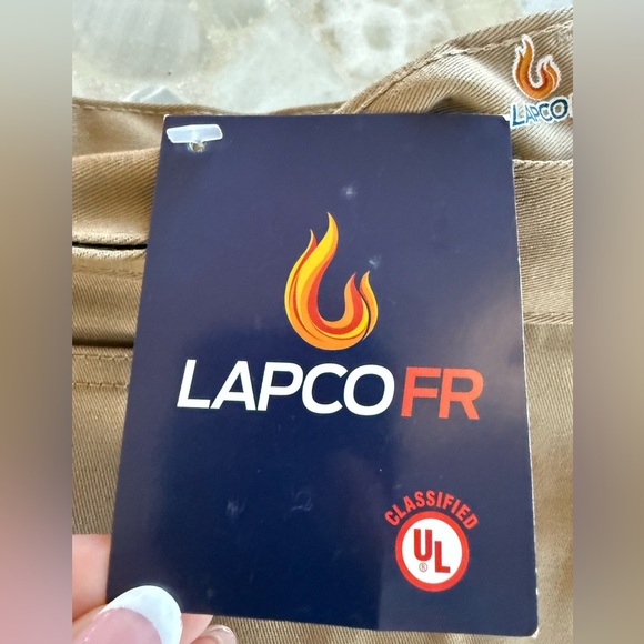 NWT! LAPCO FR Khaki Cargo Pants - Picture 6 of 8